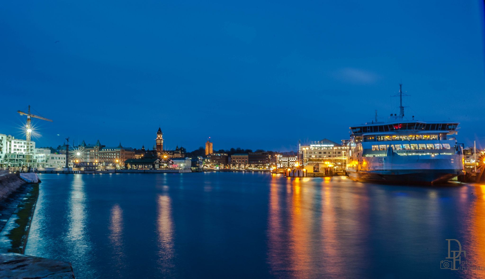 Helsingborg habour view, Sweden