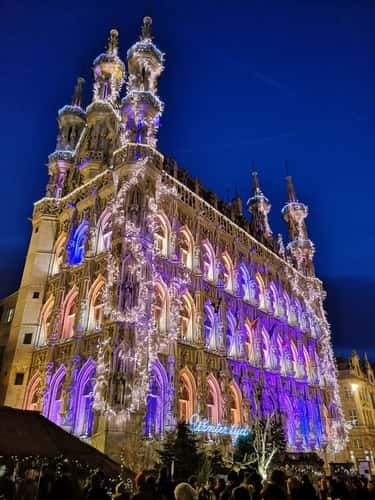 Historical Leuven Town Hall