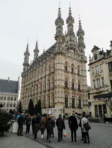 Historical Leuven Town Hall