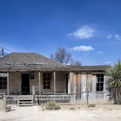 Judge Roy Bean Museum - Langtry, Texas, USA
