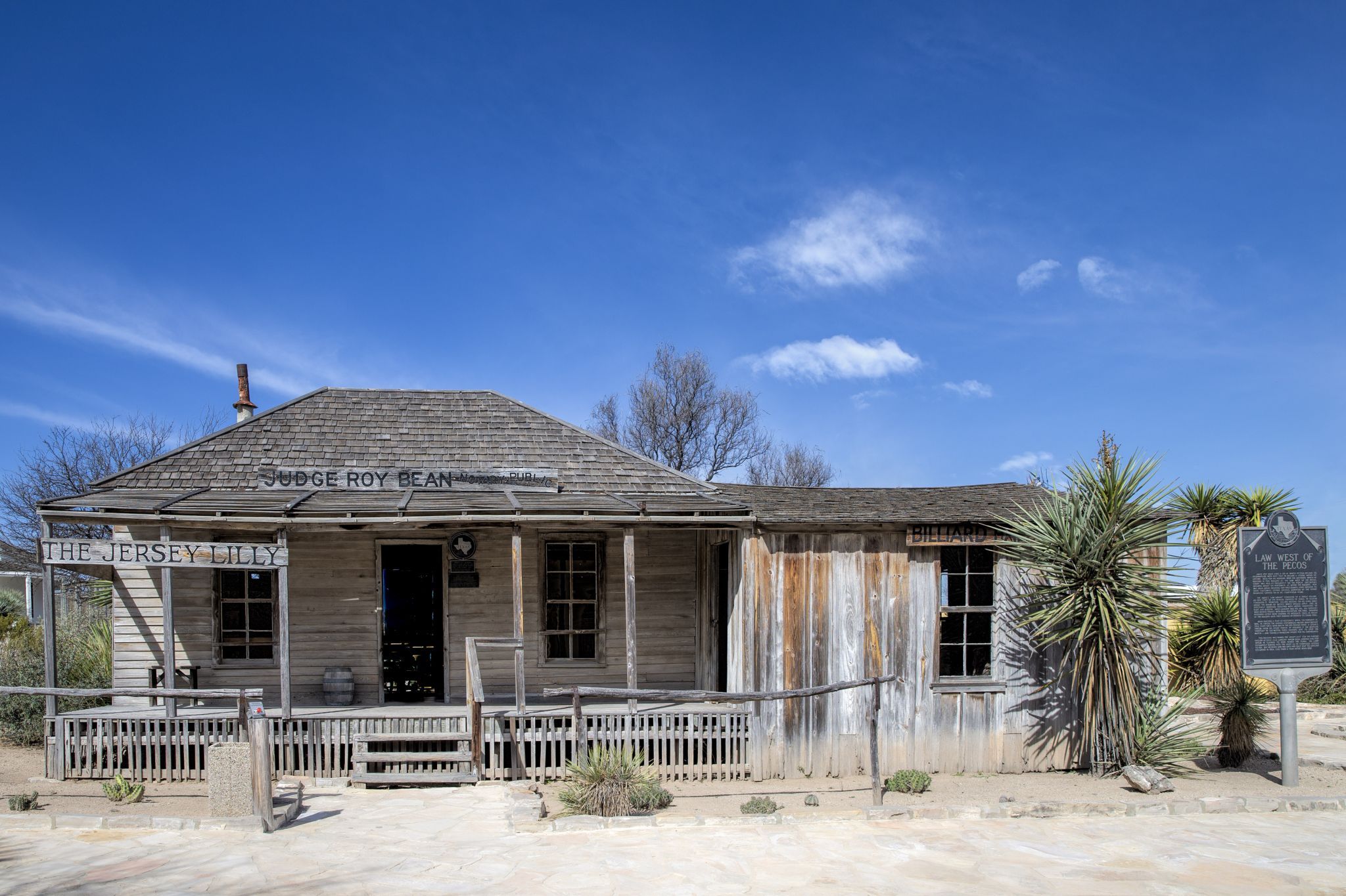 Judge Roy Bean Museum - Langtry, Texas, USA