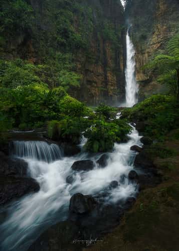 Kapas Biru Waterfall
