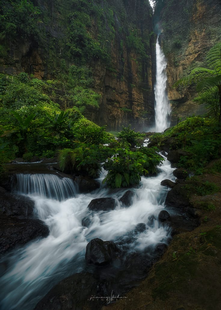 Kapas Biru Waterfall, Indonesia