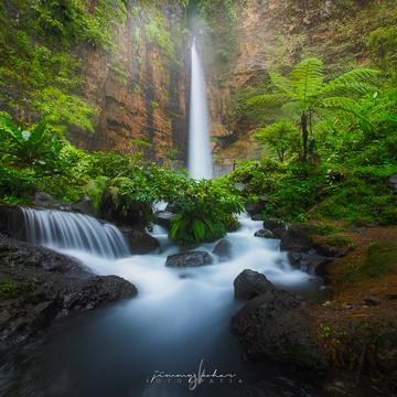 Kapas Biru Waterfall, Indonesia