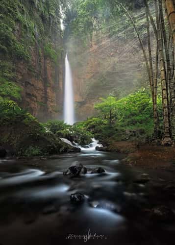 Kapas Biru Waterfall