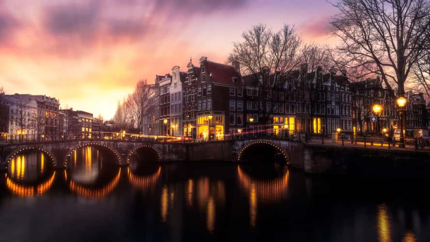 Keizersgracht and Leidsegracht, Amsterdam