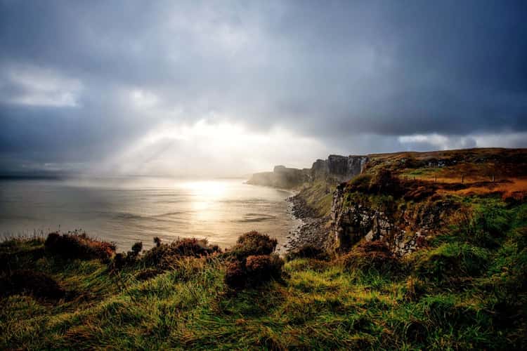 Kilt rock on Skye