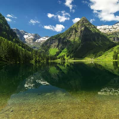 Lake in the Sölktal, Austria