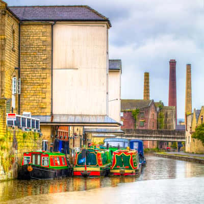Leeds and Liverpool Canal at Shipley, United Kingdom