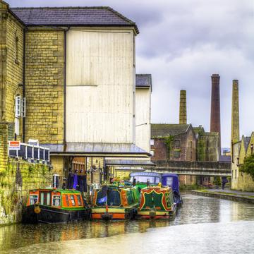 Leeds and Liverpool Canal at Shipley, United Kingdom