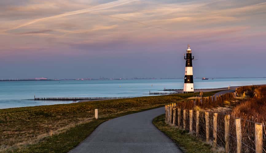 Lighthouse of Breskens from the other perspective
