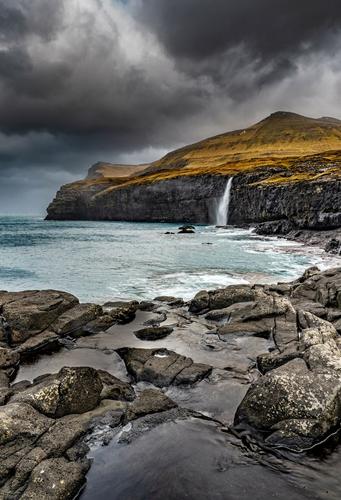 Mølin beach, Faroe Island