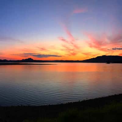 Motion Sunset, New Zealand