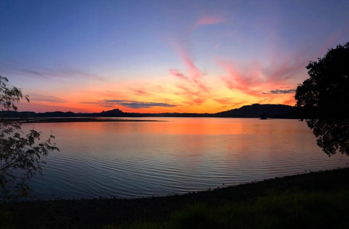 Motion Sunset, New Zealand