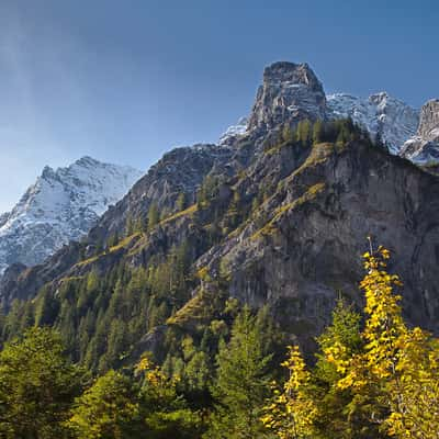 Mountains close to Wimbach valley, Germany