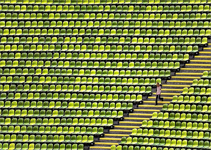 Inside Olympia Stadium, Munich