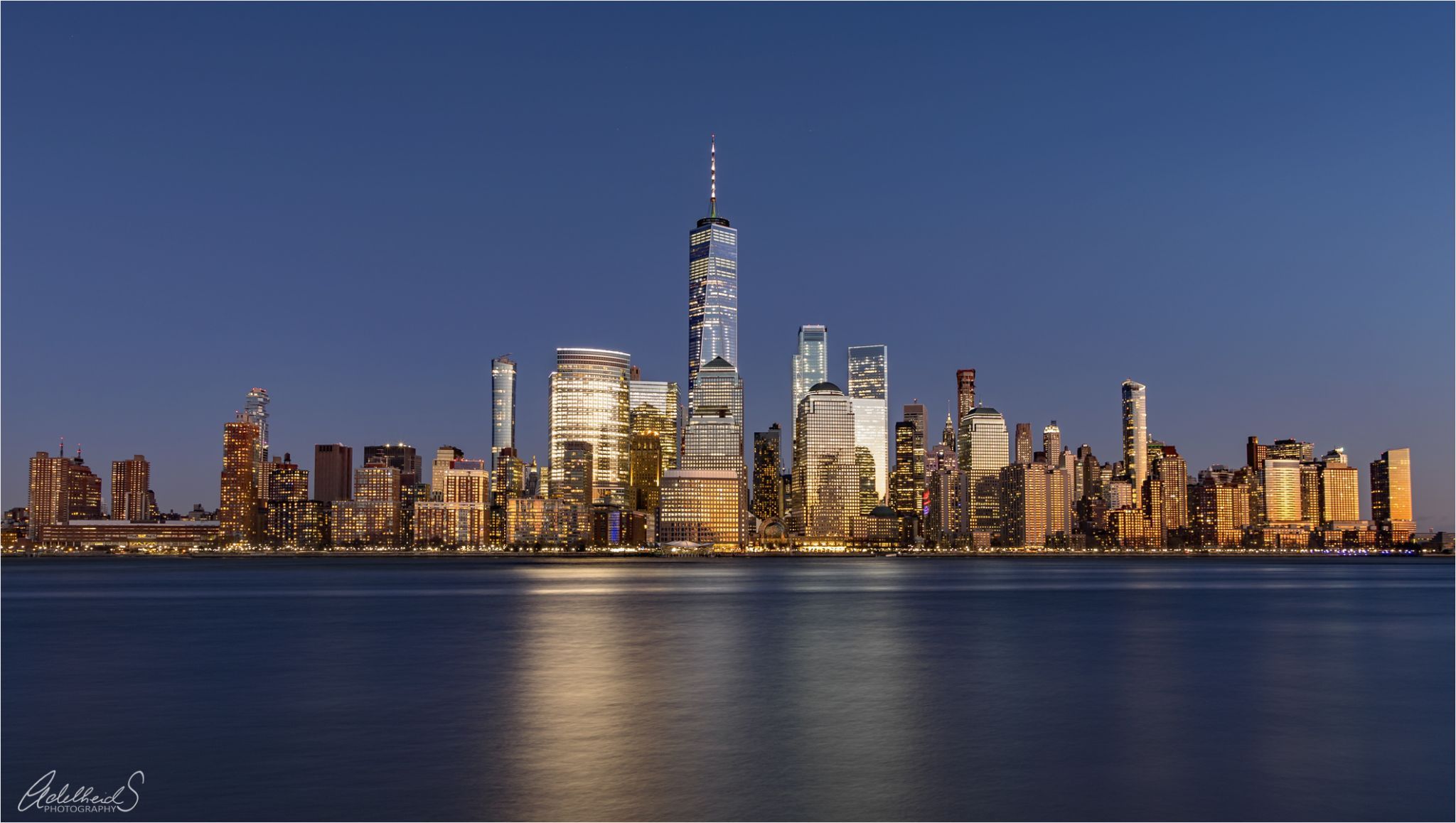 New York City from New Jersey, USA