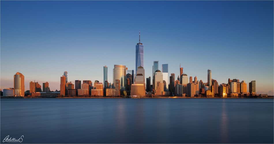 New York City from New Jersey