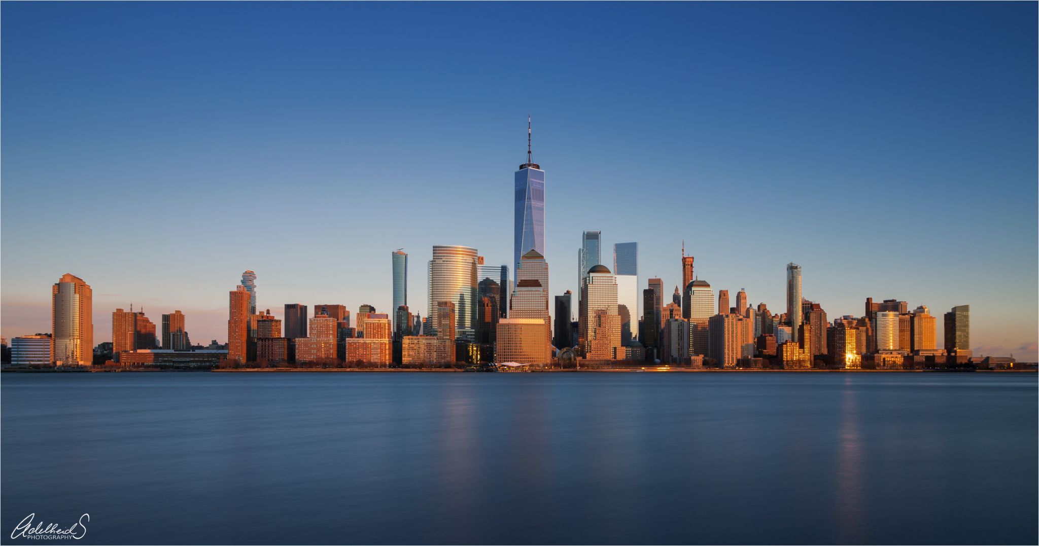 New York City from New Jersey, USA