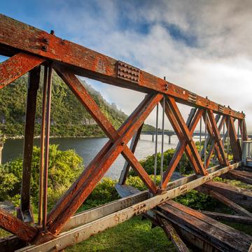 Old Bridge Greymouth South Island, New Zealand