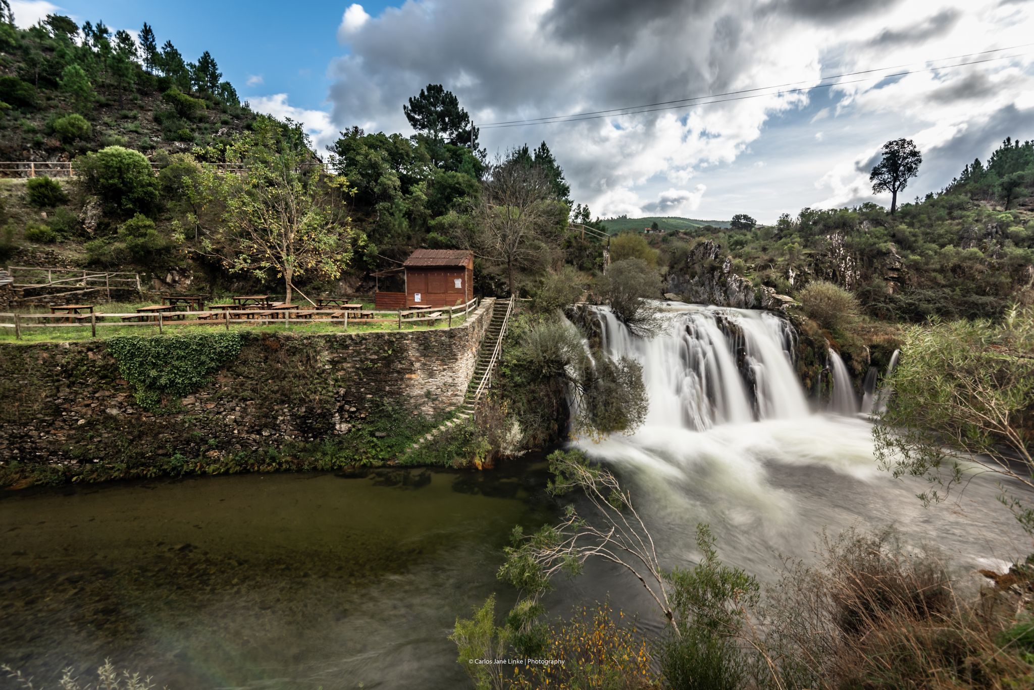 Poço da Broca Waterfall, Portugal
