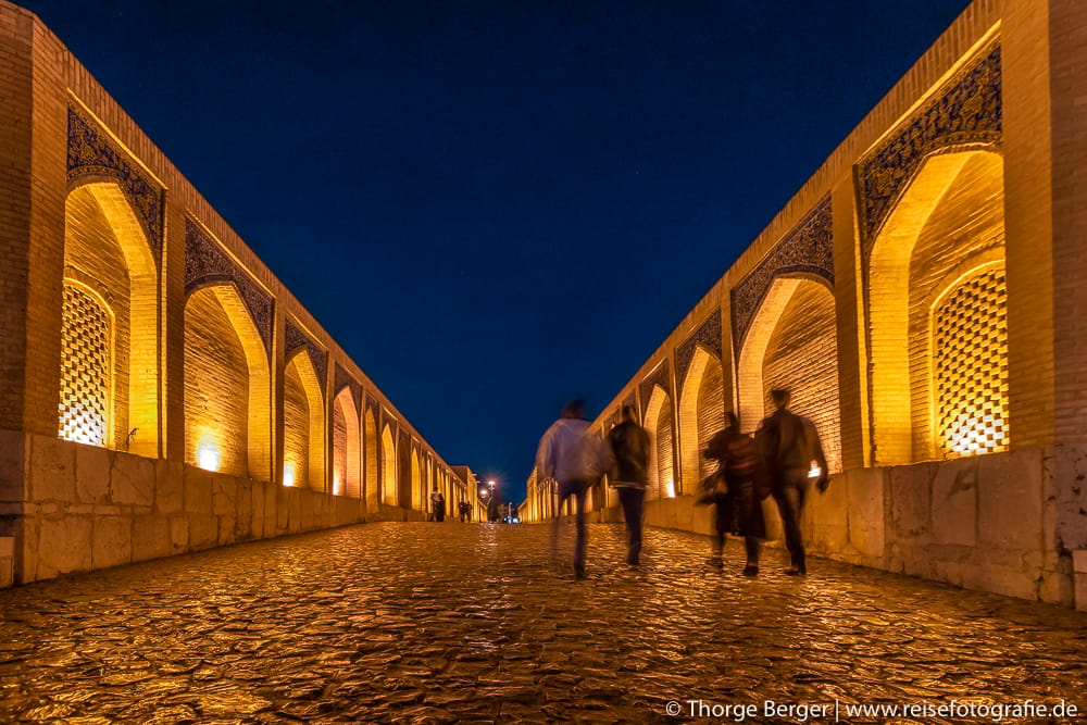 Pol-e Chādschu Bridge in Isfahan, Iran, Iran