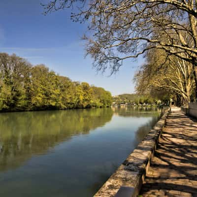 Pont Chaussee across The Meuse, France