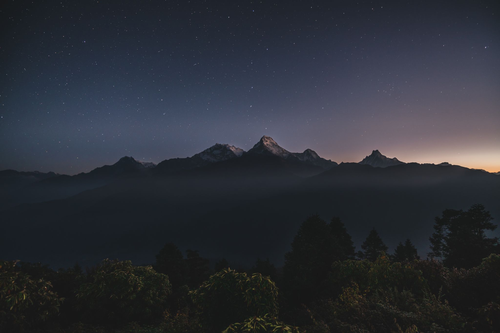 Poon Hill Peak in Nepal, Nepal