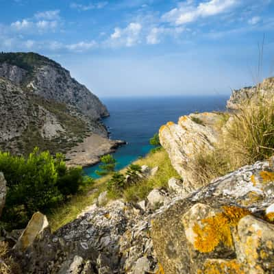 Punta Nau Bay (Cap Formentor), Spain