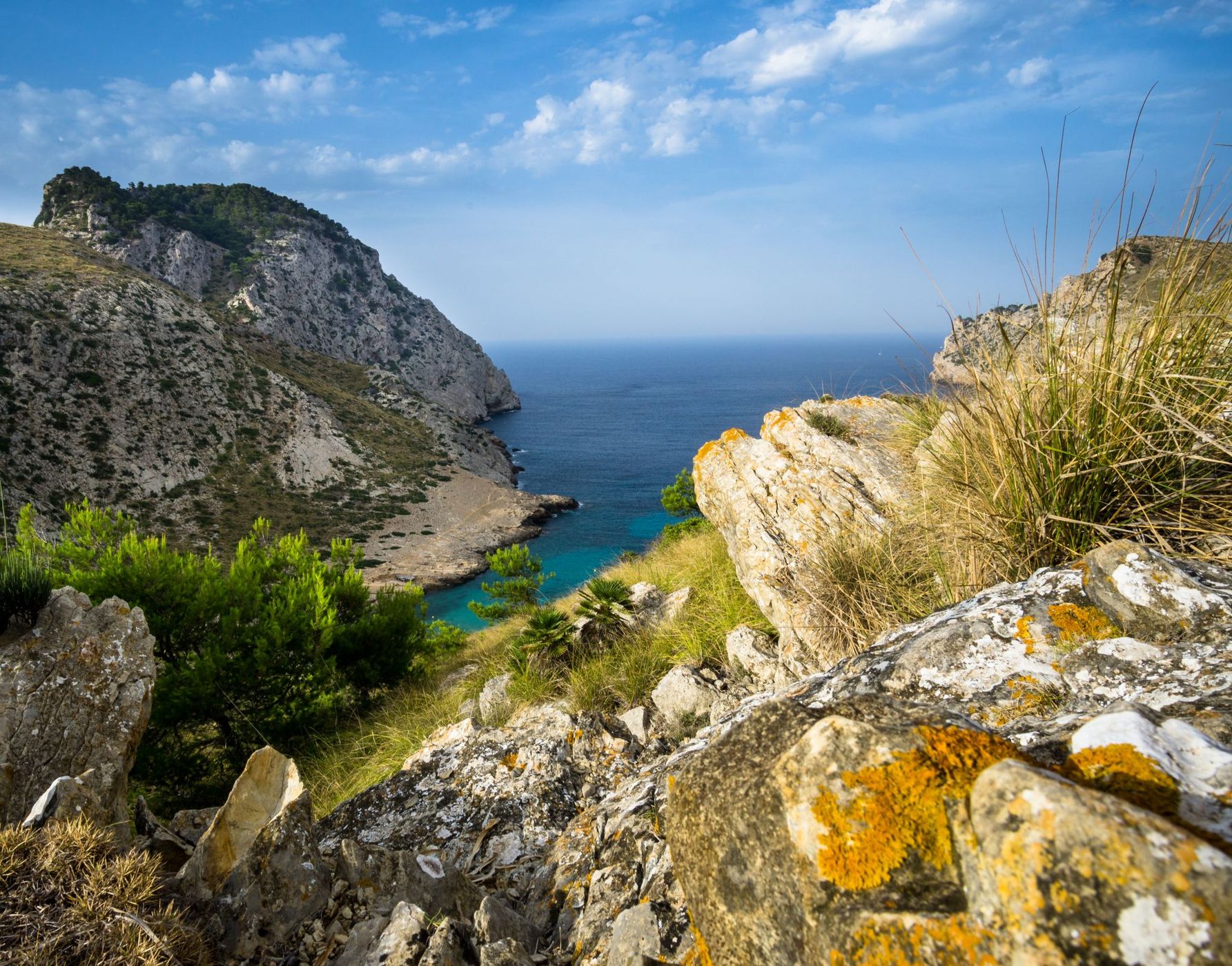 Punta Nau Bay (Cap Formentor), Spain