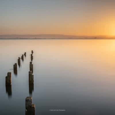 Relaxed sunrise, Portugal