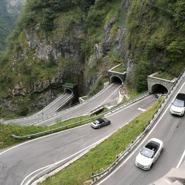 San Boldo Pass 'Road of 100 Days', Italy
