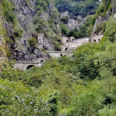 San Boldo Pass 'Road of 100 Days', Italy