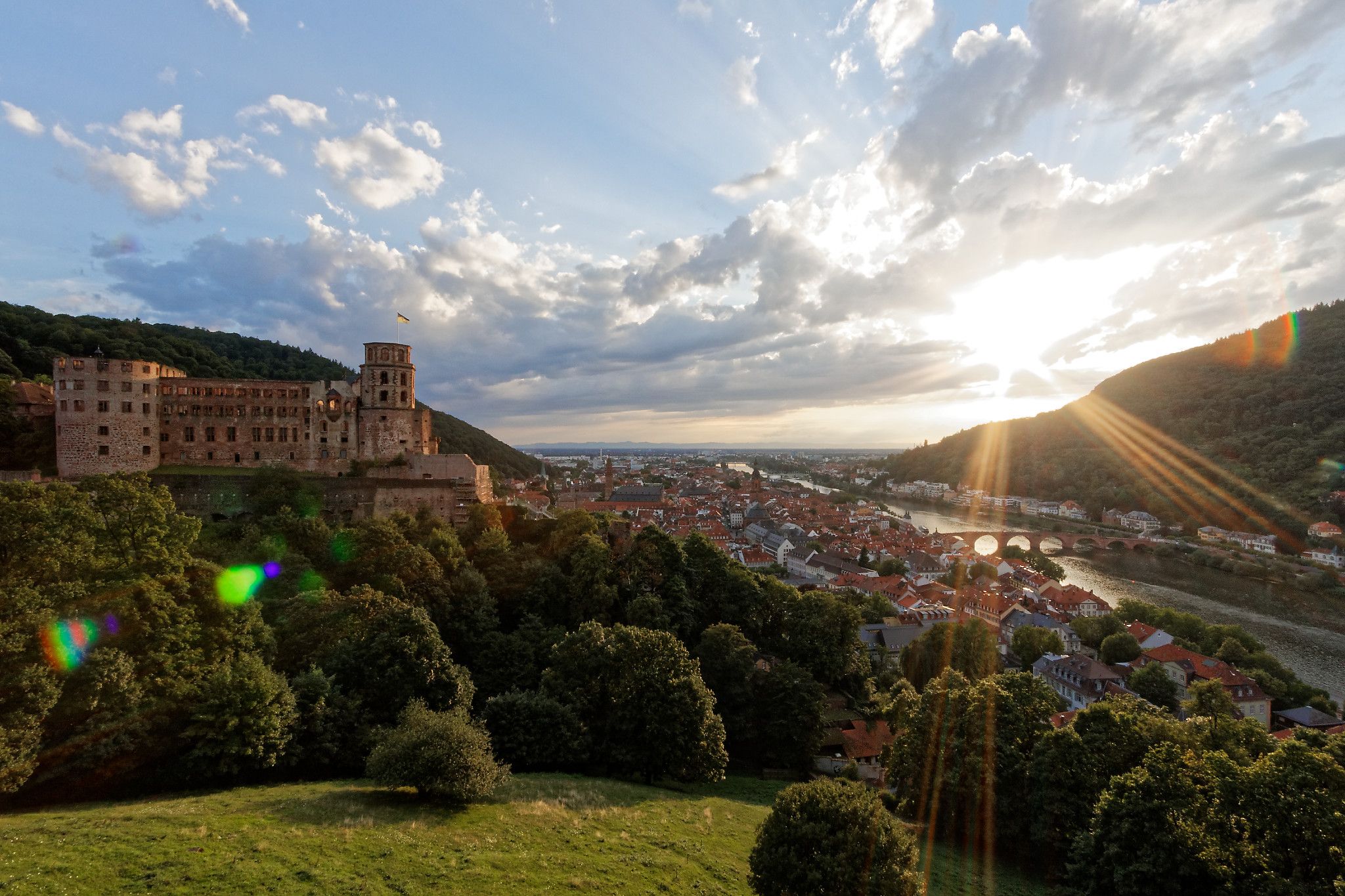 Scheffelterrasse, Heidelberg, Germany