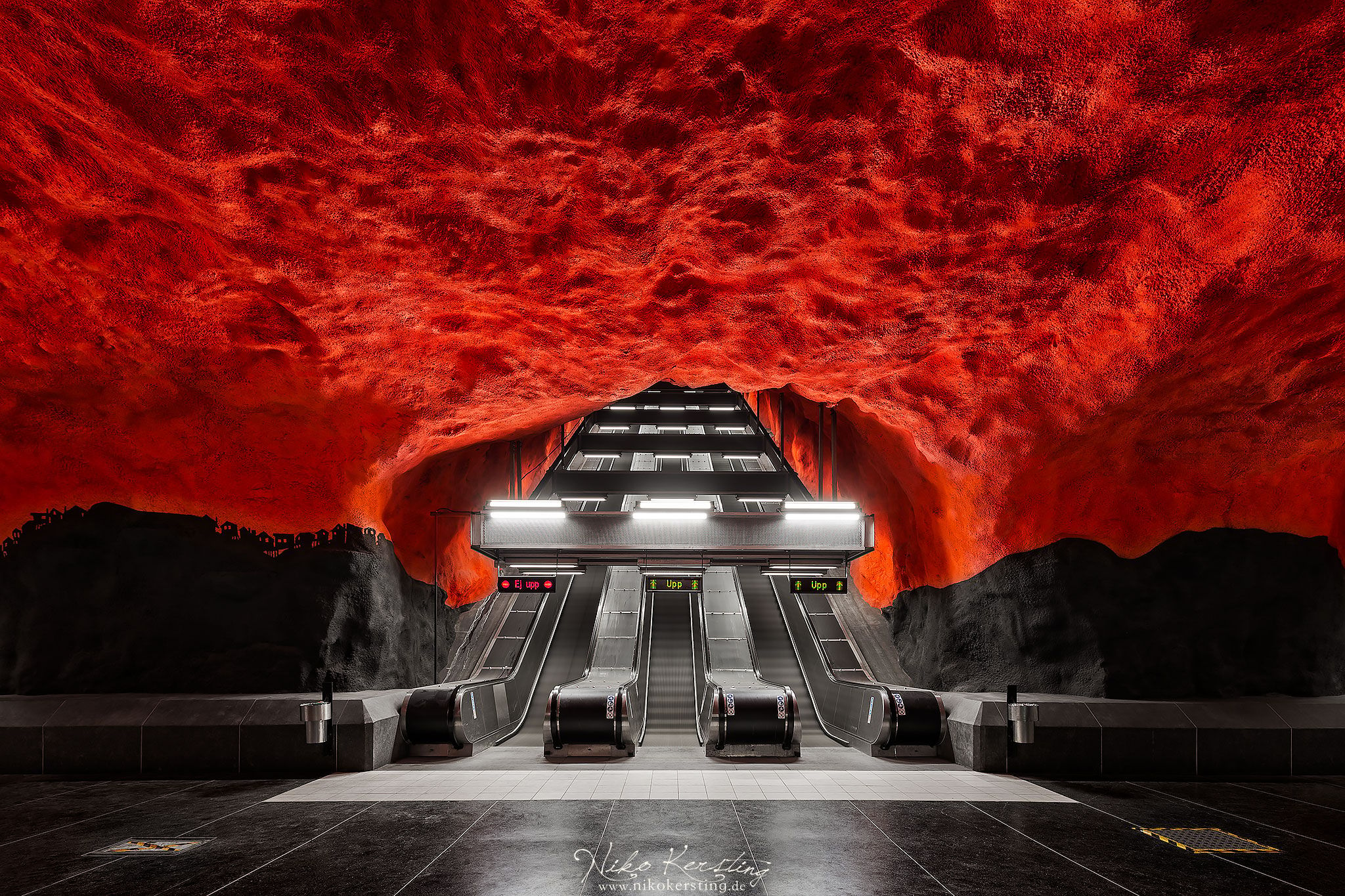 Solna Centrum (Metro), Stockholm, Sweden