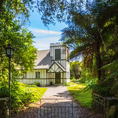 St James Anglican Church Franz Josef Glacier, New Zealand