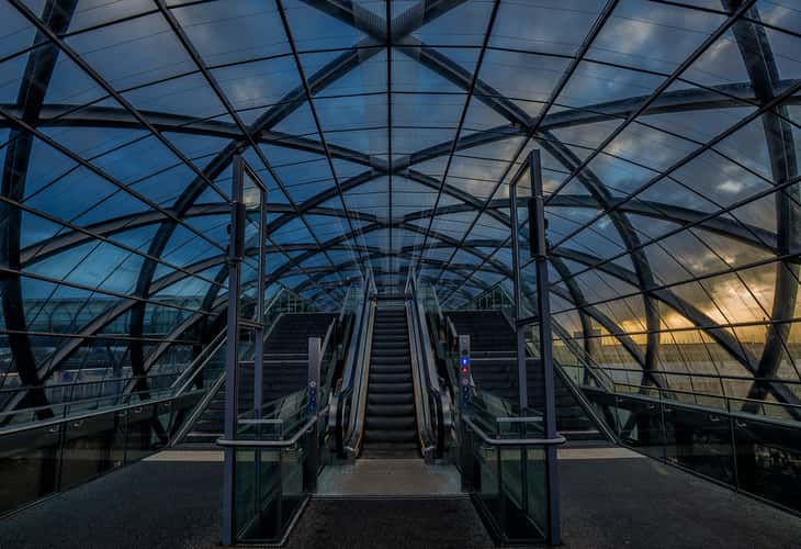 Subway station 'Elbbrücken', Hamburg