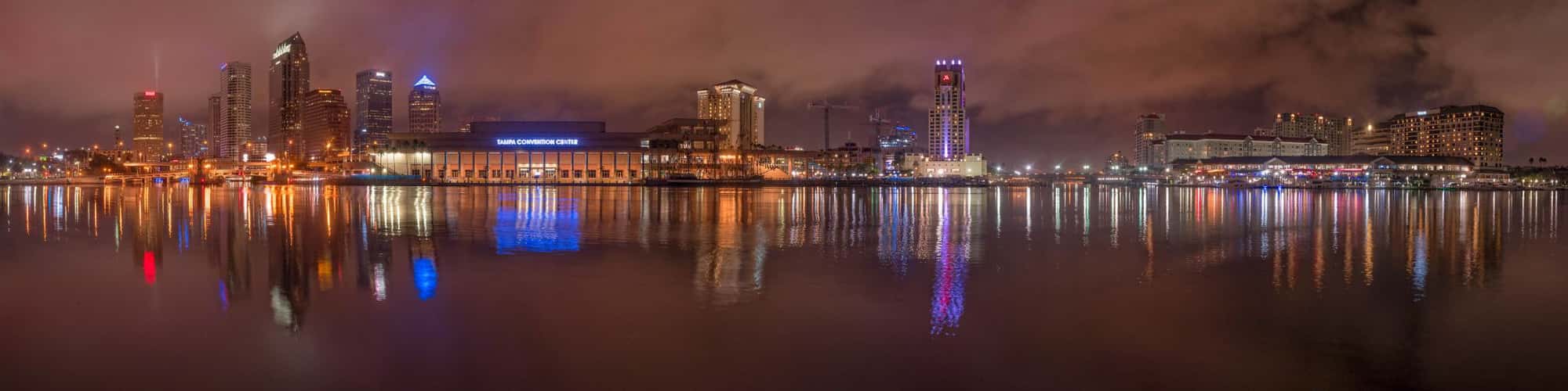 Tampa harbor skyline