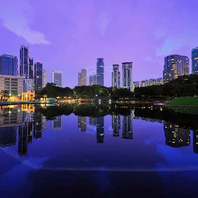 Tasik Simfoni, Petronas Twin Towers, Kuala Lumpur, Malaysia