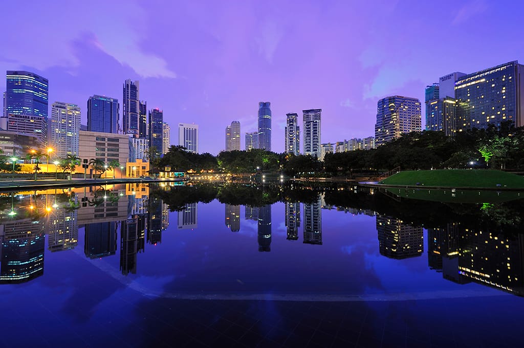 Tasik Simfoni, Petronas Twin Towers, Kuala Lumpur, Malaysia