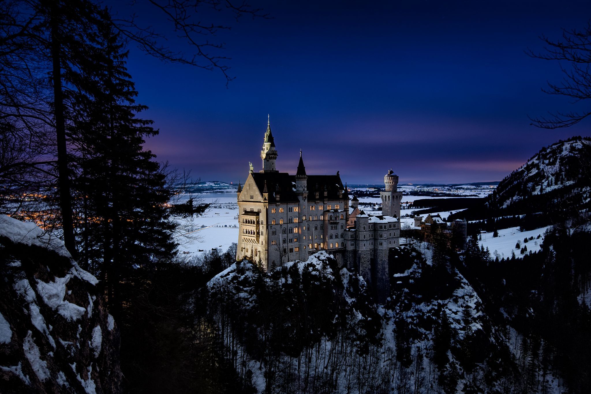 The hidden Neuschwanstein spot, Germany