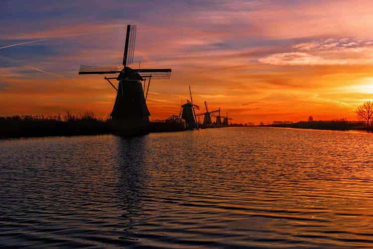 Windmills, Kinderdijk UNESCO World Heritage