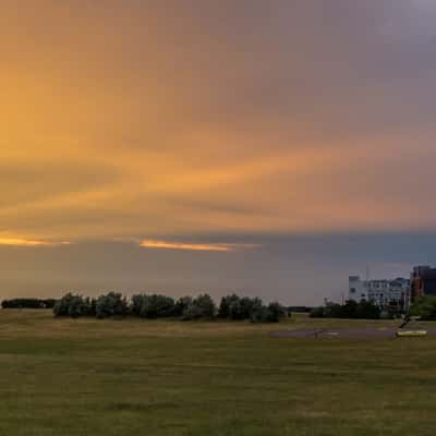 Turning Tower in sunset, Sweden