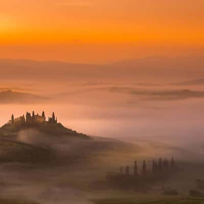 Belvedere House, Tuscany, Italy