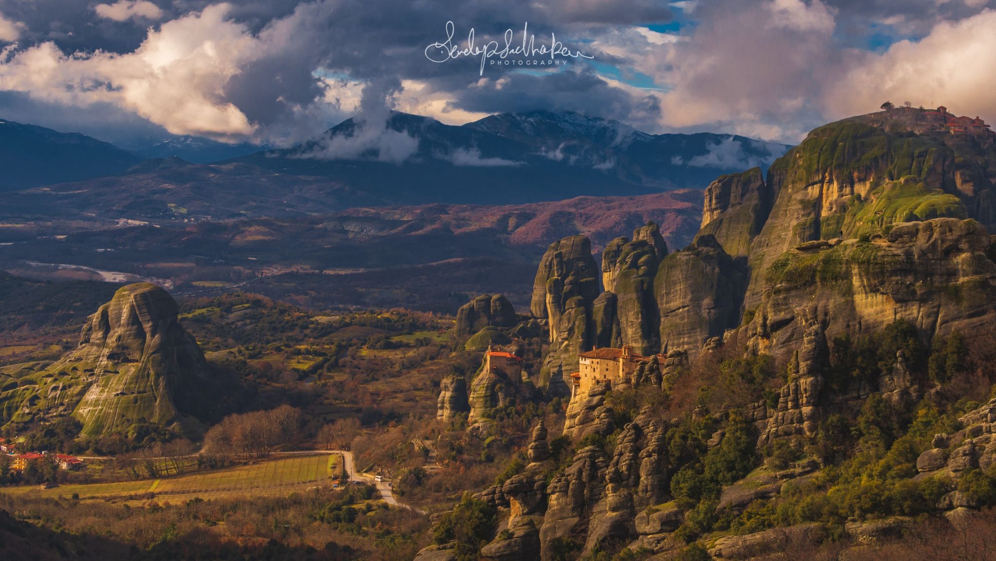 View from Holy Trinity, Greece