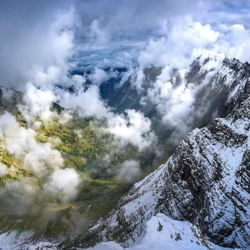 View from Nebelhorn, Germany