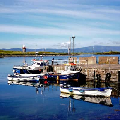 View on Oyster Island Lighthouse, Ireland