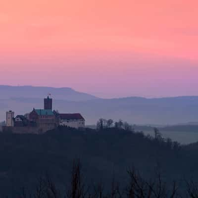 Wartburgblick vom Marienblick, Germany