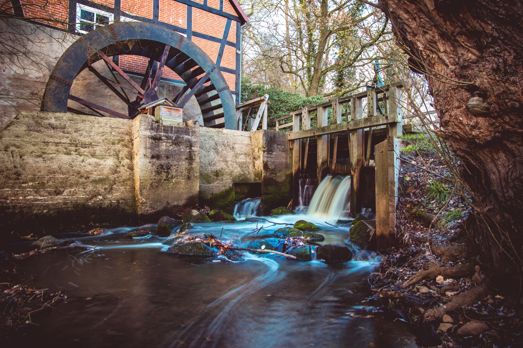 Watermill Stuckenborstel, 1790, Germany