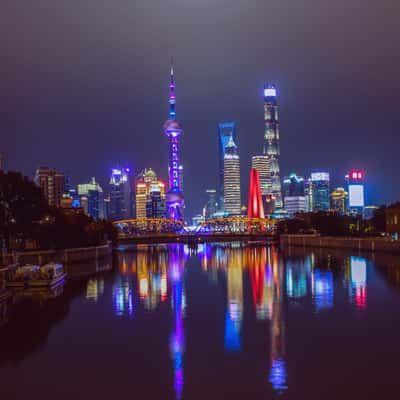 Zhapu Road Bridge, Shanghai, China